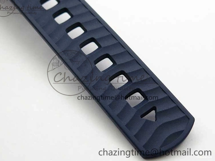 0322 2018 Seamaster Diver 300M RG Blue Ceramic VSF 1:1 Best Edition Blue Dial on Blue Rubber Strap A WeatherProof 7914